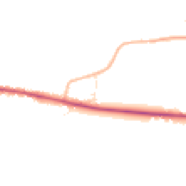 Daytime road noise heatmap for SN12 8HQ