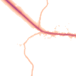 Daytime road noise heatmap for SN12 8JB