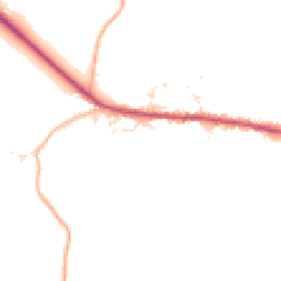 Daytime road noise heatmap for SN12 8LB