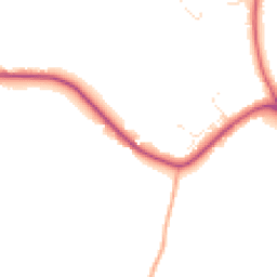 Daytime road noise heatmap for SN12 8LE