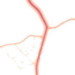 Daytime road noise heatmap for SN12 8QH