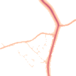 Daytime road noise heatmap for SN12 8QL