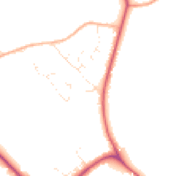 Daytime road noise heatmap for SN12 8QT