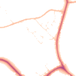 Daytime road noise heatmap for SN12 8RH
