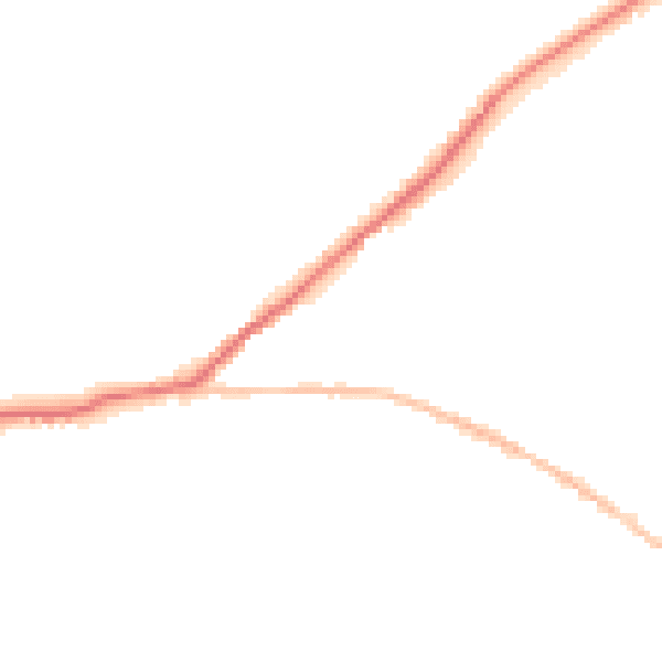 Night-time road noise heatmap for SN13 0AA