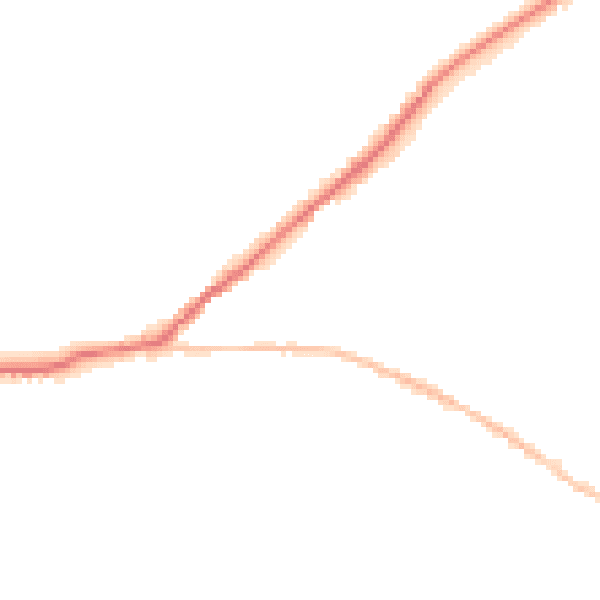 Night-time road noise heatmap for SN13 0AD