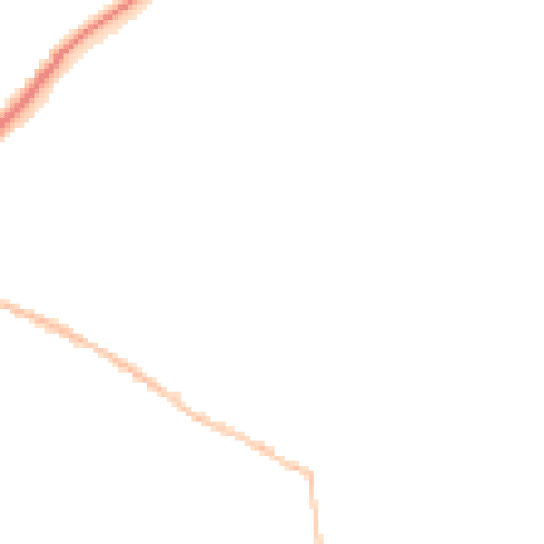 Night-time road noise heatmap for SN13 0AP