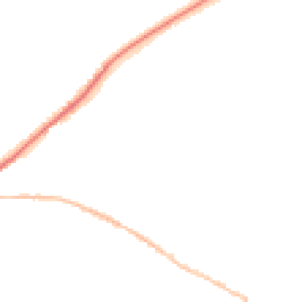 Night-time road noise heatmap for SN13 0AX
