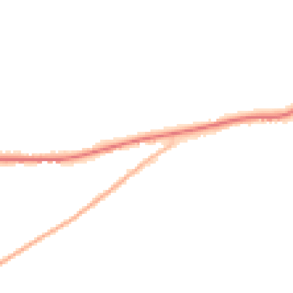 Night-time road noise heatmap for SN13 0BF