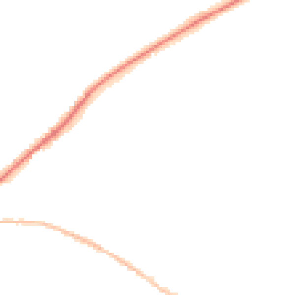 Night-time road noise heatmap for SN13 0DE