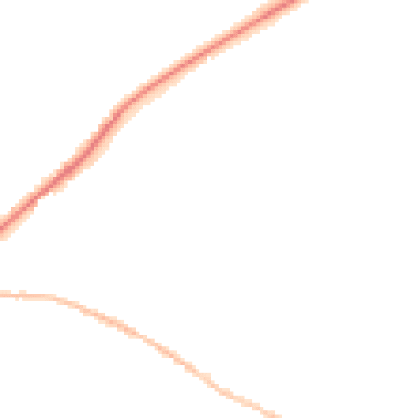 Night-time road noise heatmap for SN13 0DF