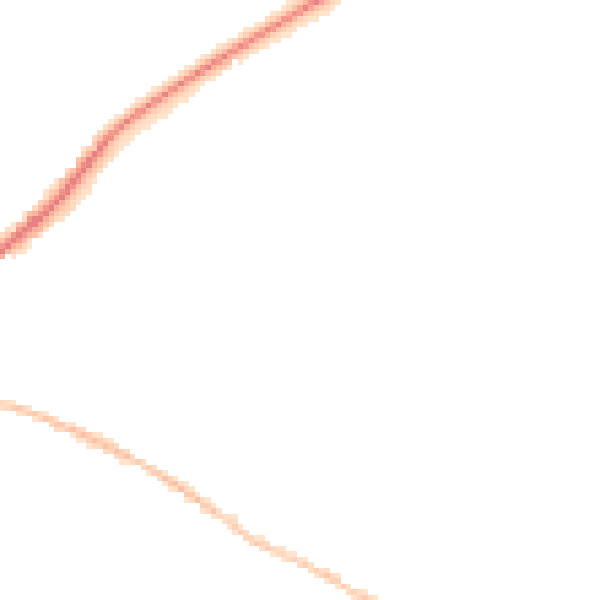 Night-time road noise heatmap for SN13 0DG