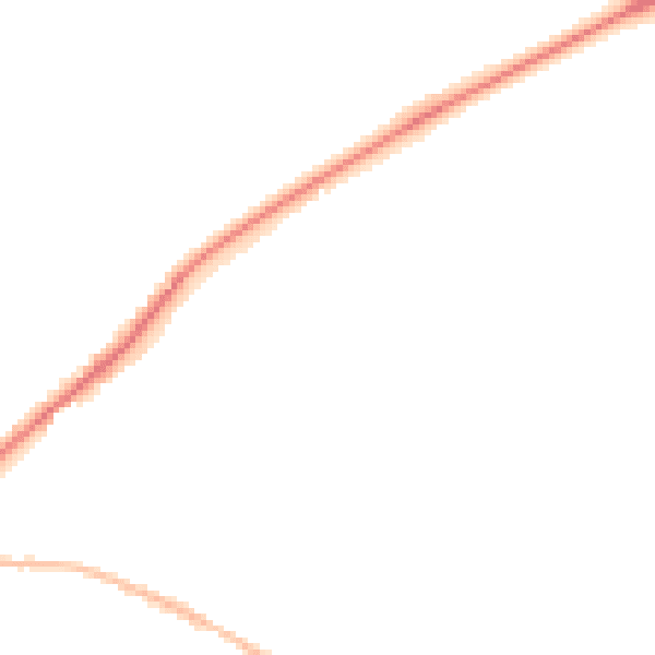 Night-time road noise heatmap for SN13 0DJ