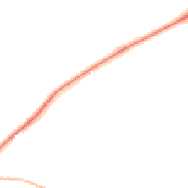 Night-time road noise heatmap for SN13 0DL