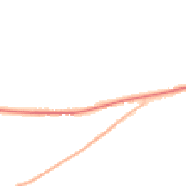 Night-time road noise heatmap for SN13 0DY