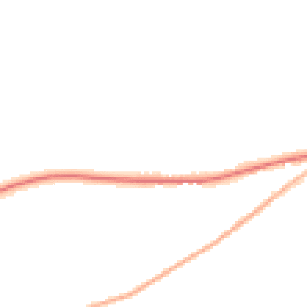 Night-time road noise heatmap for SN13 0EP