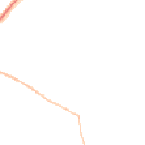 Night-time road noise heatmap for SN13 0EZ