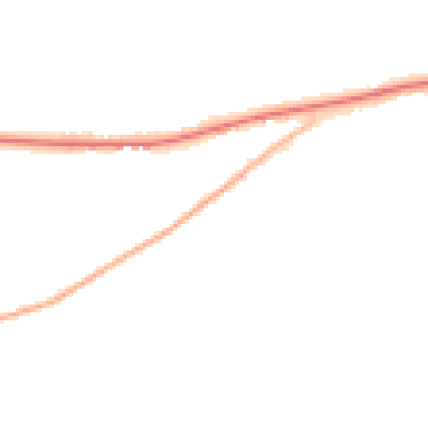 Night-time road noise heatmap for SN13 0FH