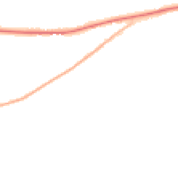 Night-time road noise heatmap for SN13 0FL