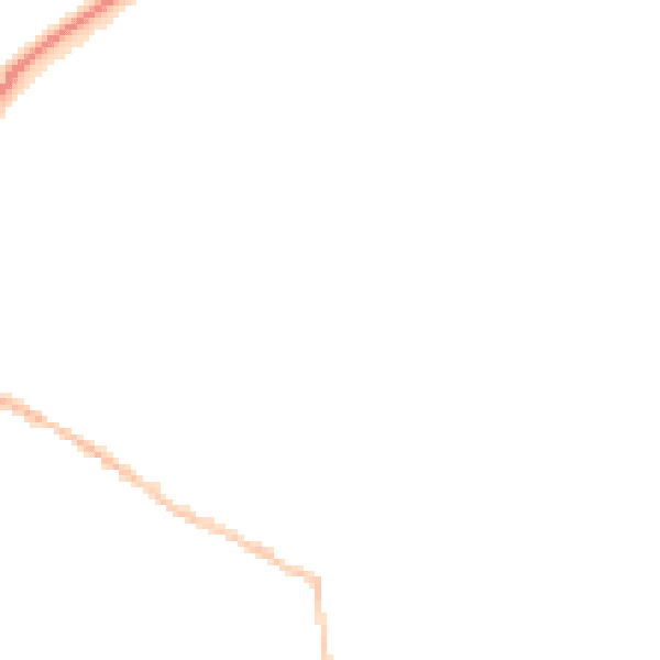 Night-time road noise heatmap for SN13 0HG