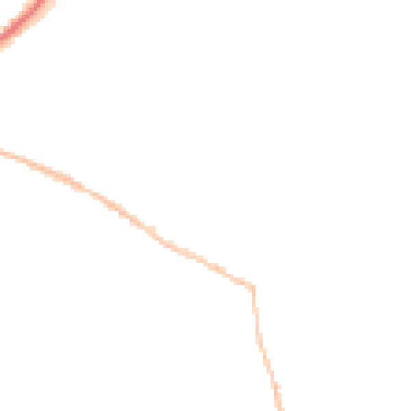 Night-time road noise heatmap for SN13 0HH