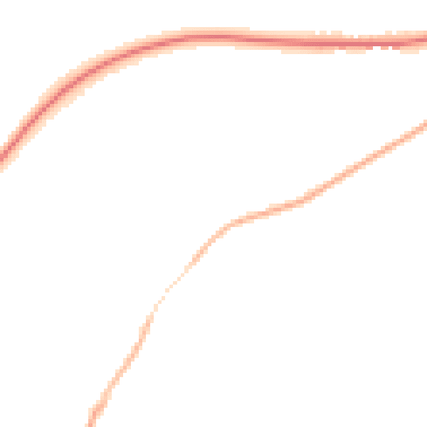 Night-time road noise heatmap for SN13 0LY