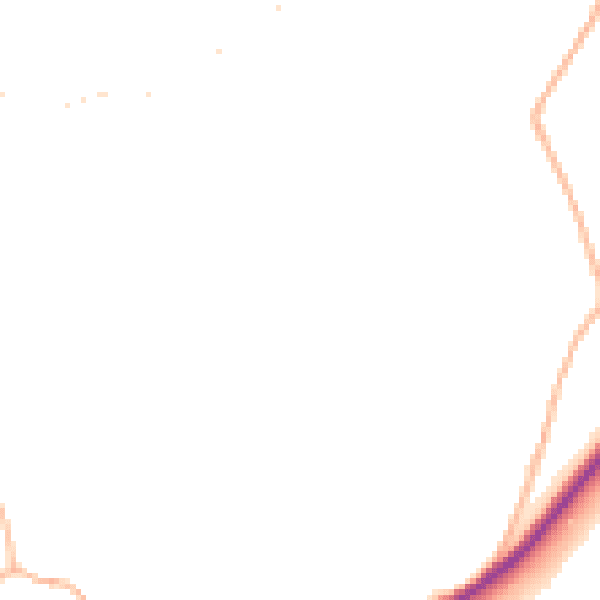 Daytime road noise heatmap for SN13 0PD