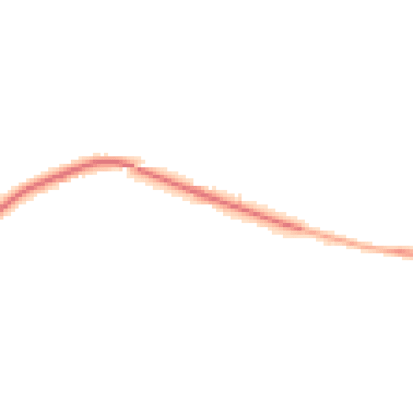 Night-time road noise heatmap for SN13 8AD