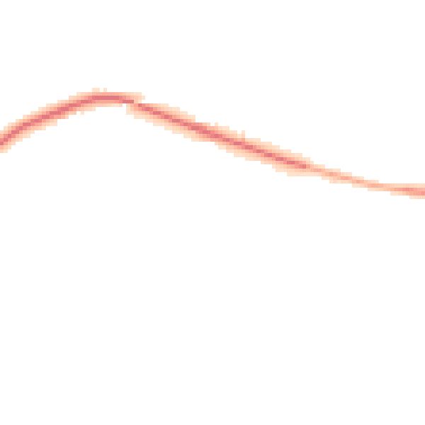 Night-time road noise heatmap for SN13 8AH
