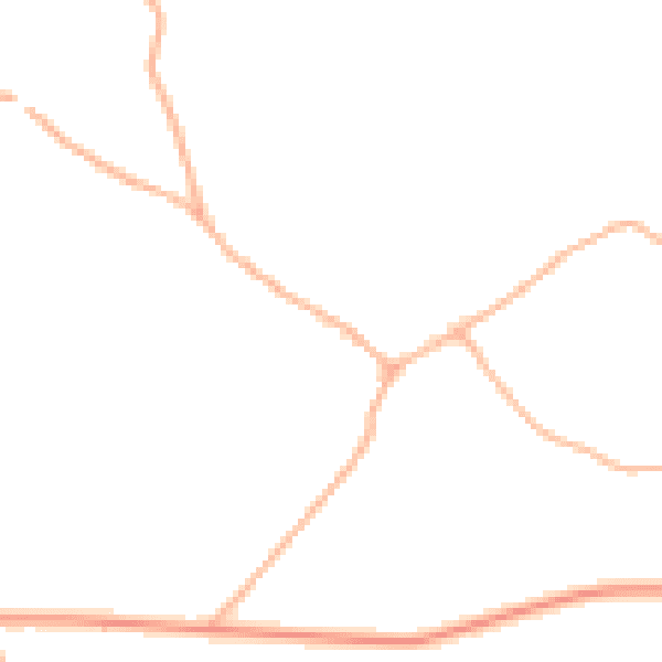 Daytime road noise heatmap for SN13 8AY