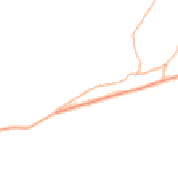 Daytime road noise heatmap for SN13 8BG