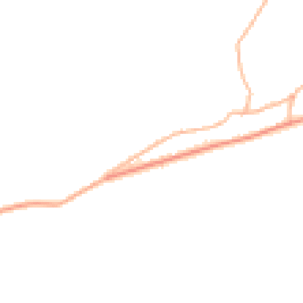 Daytime road noise heatmap for SN13 8BQ