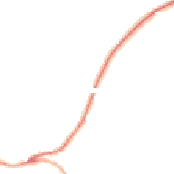 Night-time road noise heatmap for SN13 8DP