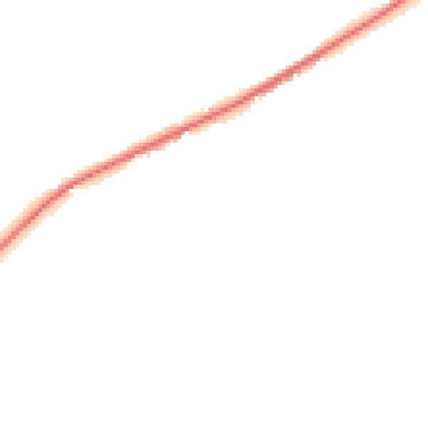Night-time road noise heatmap for SN13 8HJ