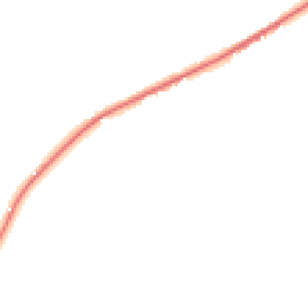 Night-time road noise heatmap for SN13 8HW