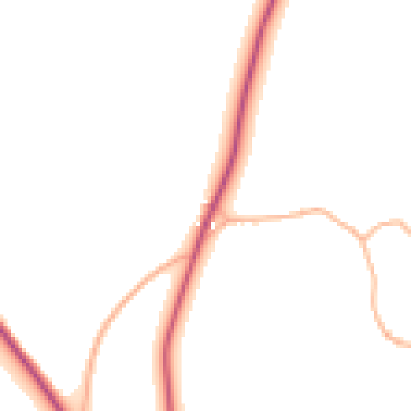 Daytime road noise heatmap for SN13 8HY