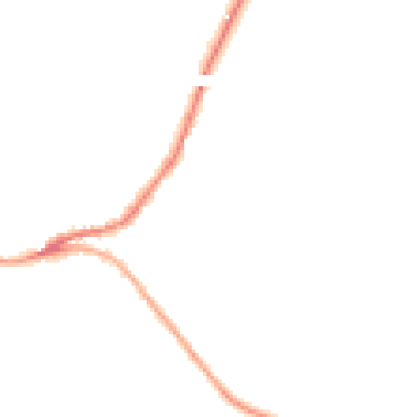 Night-time road noise heatmap for SN13 8JY
