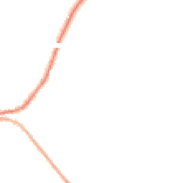 Night-time road noise heatmap for SN13 8LE