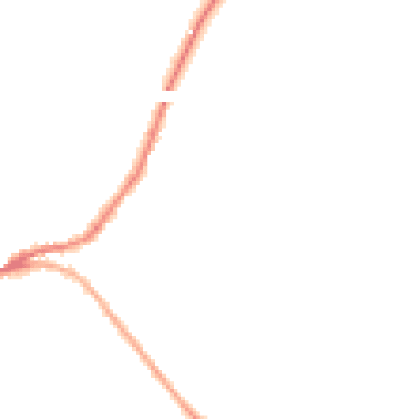 Night-time road noise heatmap for SN13 8LG