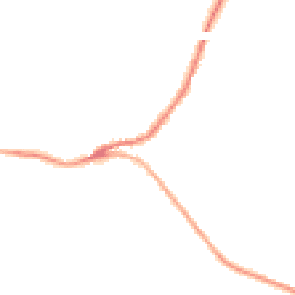 Night-time road noise heatmap for SN13 8NU