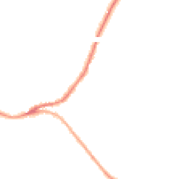 Night-time road noise heatmap for SN13 8PB