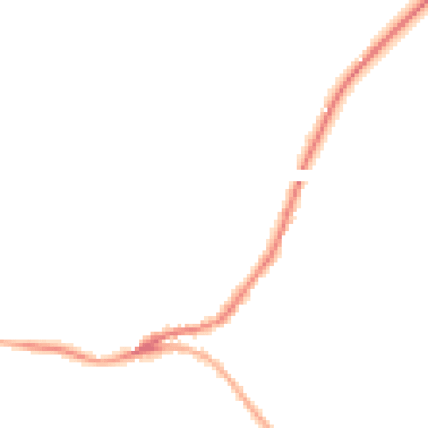 Night-time road noise heatmap for SN13 8PH