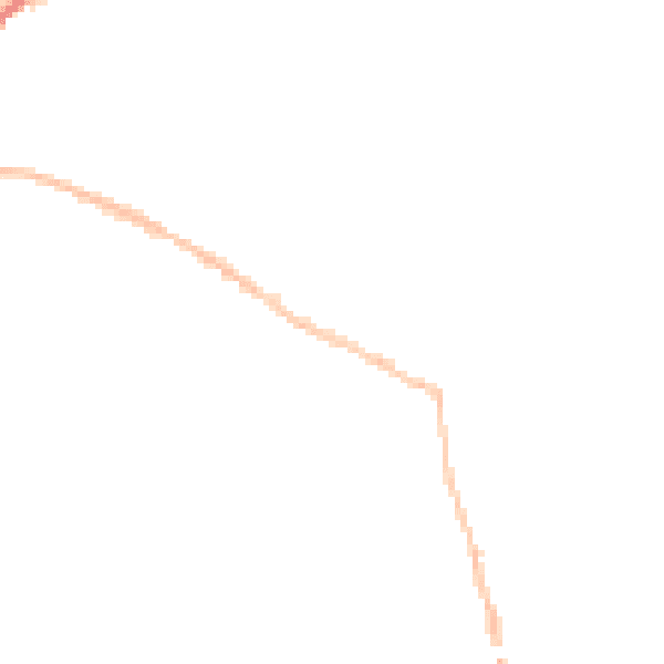 Night-time road noise heatmap for SN13 9BQ