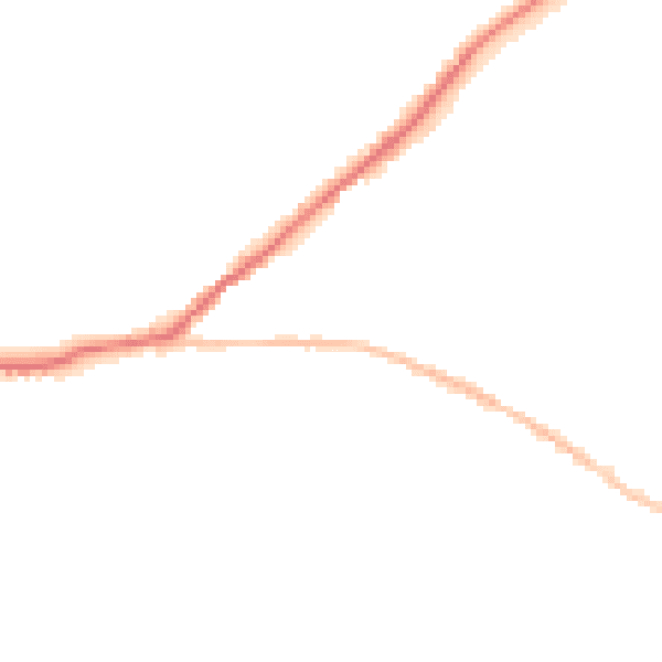 Night-time road noise heatmap for SN13 9BZ