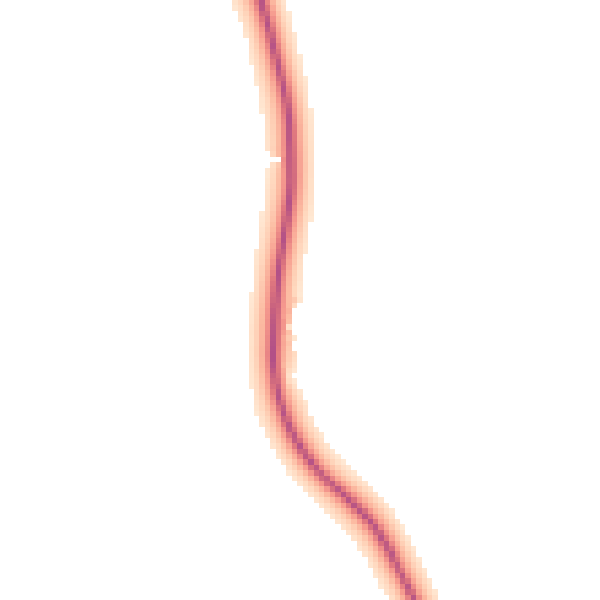 Daytime road noise heatmap for SN13 9PP