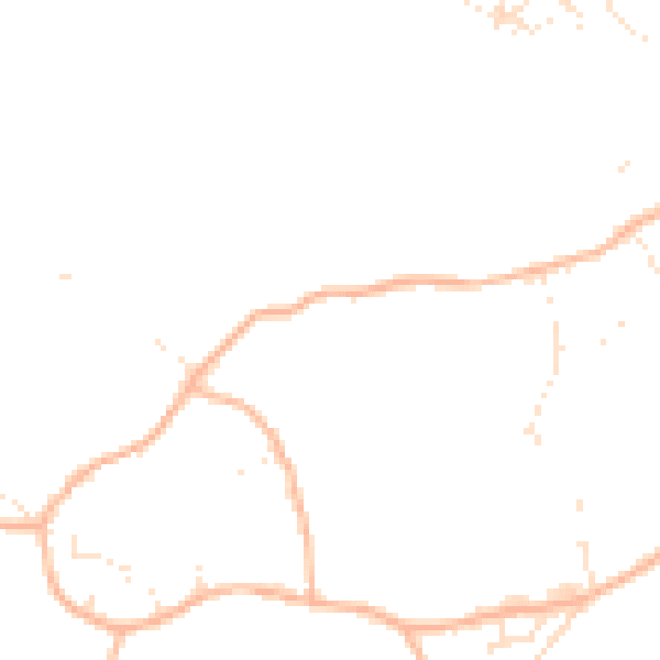 Daytime road noise heatmap for SN13 9RP