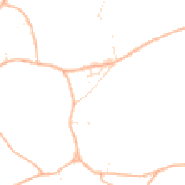 Daytime road noise heatmap for SN13 9SN