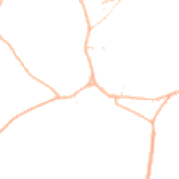 Daytime road noise heatmap for SN13 9TA
