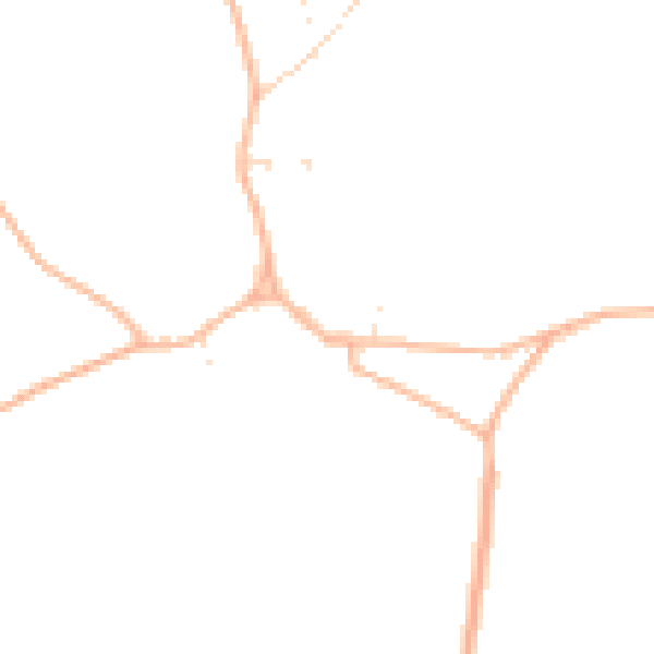 Daytime road noise heatmap for SN13 9TB