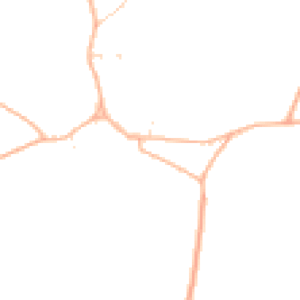 Daytime road noise heatmap for SN13 9TD